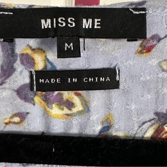 Miss Me Babydoll Top - Picture 8 of 8